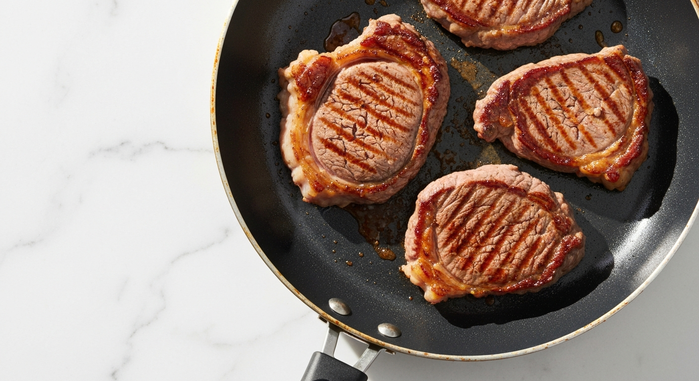 Dlaczego mięso brązowieje na patelni – reakcja Maillarda i searing w praktyce