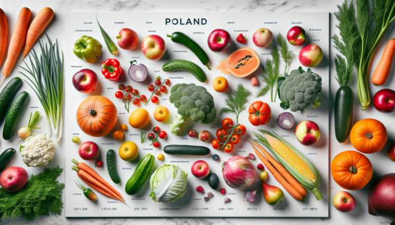 Kalendarz sezonowych warzyw i owoców w Polsce – co kiedy zbierać i kupować